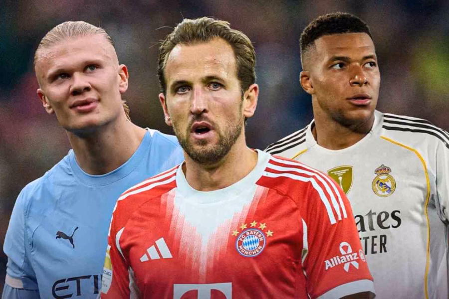 Haaland, Kane e Mbappé