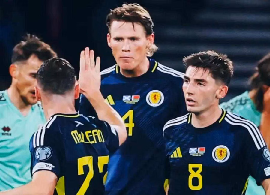 Scott McTominay, centrocampista del Napoli e della Scozia: nuovo traguardo per lui