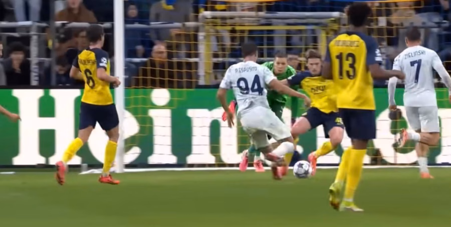 Francesco Pio Esposito, attaccante dell'Inter