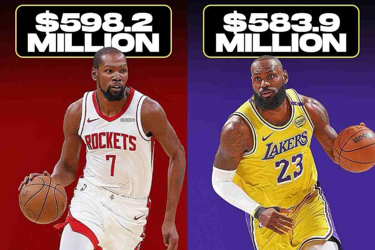 LeBron scavalcato da Durant 