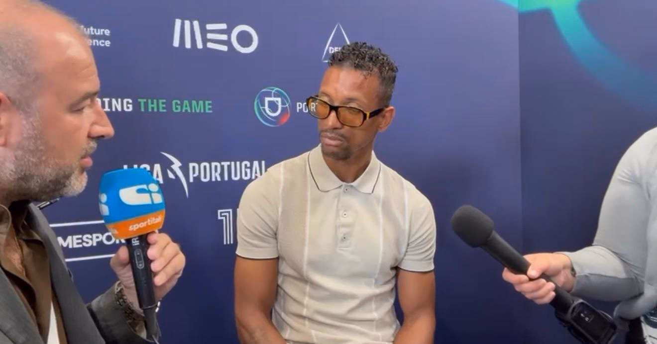 Nani, ex calciatore, parla ai microfoni di Sportitalia