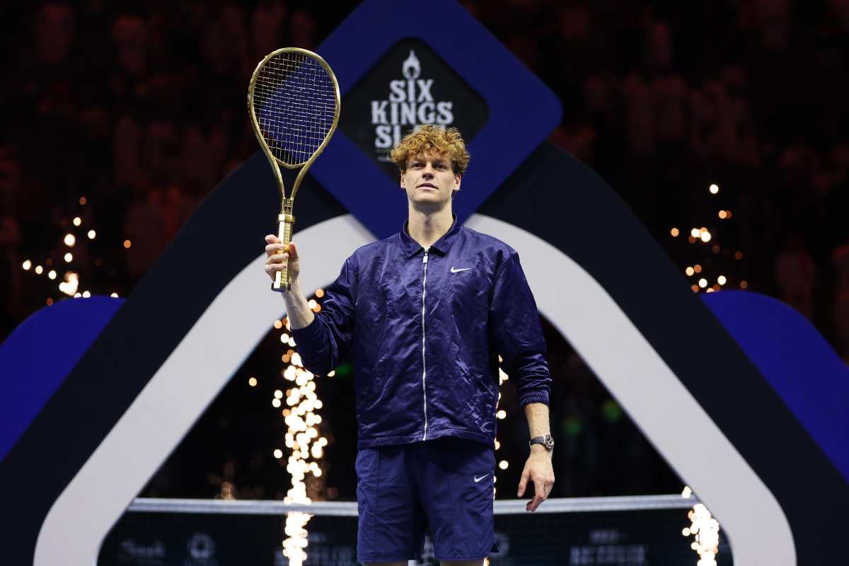 sinner racchetta d'oro