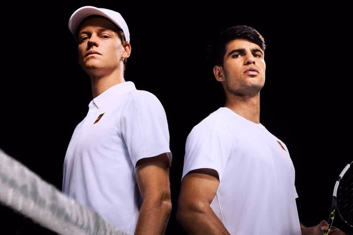 Jannik Sinner e Carlos Alcaraz 