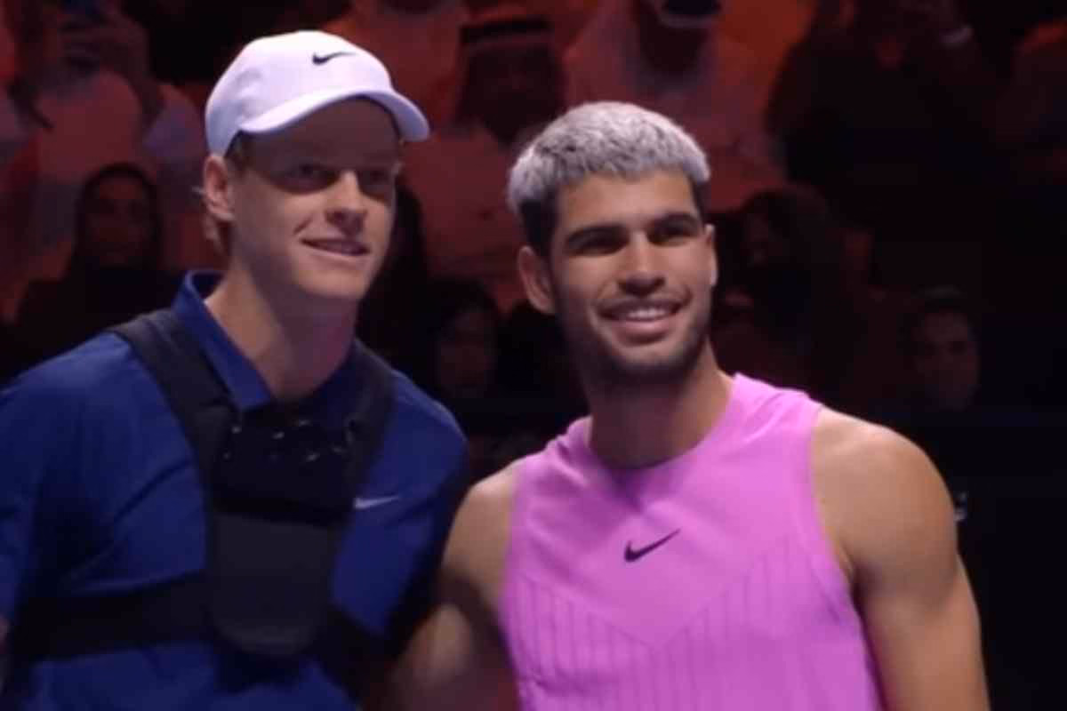 Jannik Sinner e Carlos Alcaraz