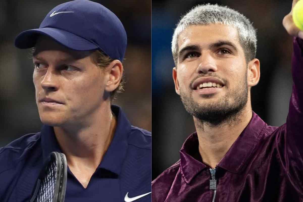 Jannik Sinner e Carlos Alcaraz
