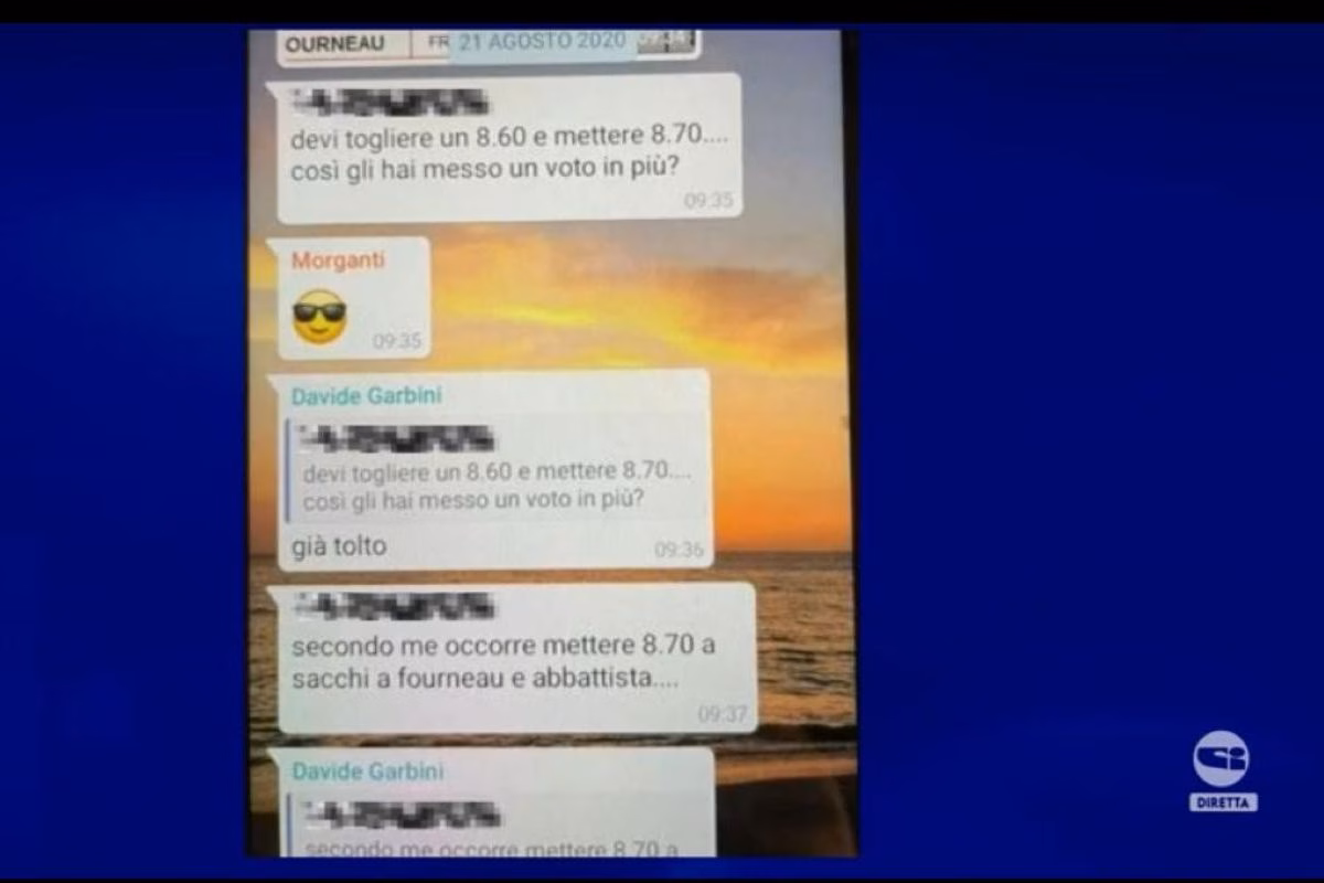 La chat che svela i voti falsificati