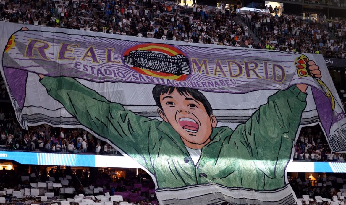 Lucas Vazquez, ragazzino omaggiato dalla coreografia del Real Madrid