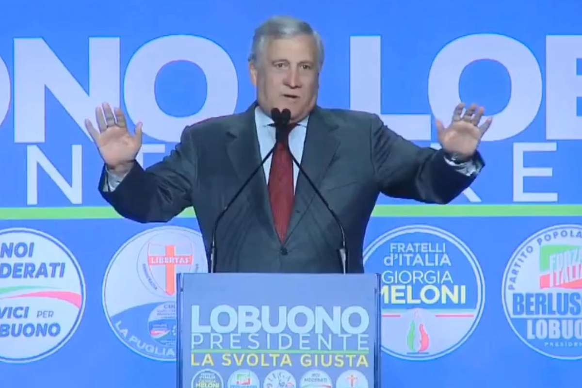 Antonio Tajani, politico