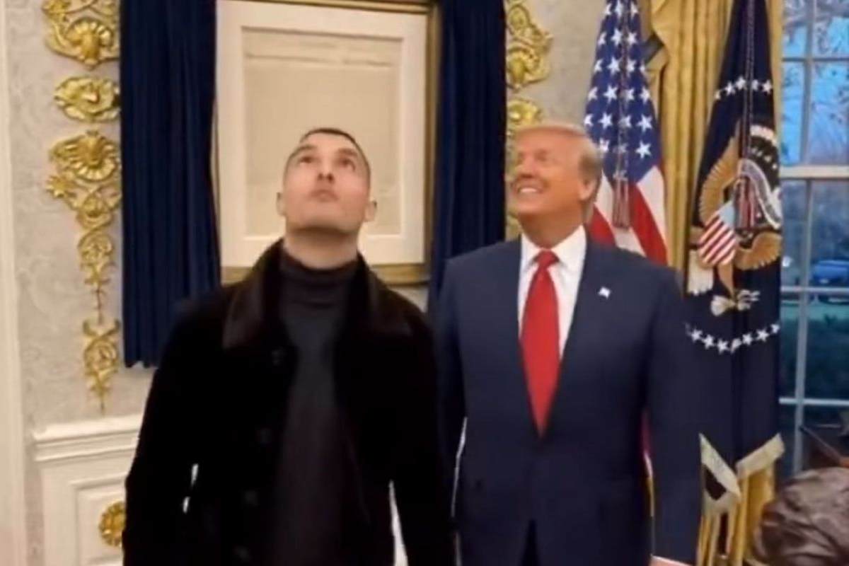 Cristiano Ronaldo e Donald Trump