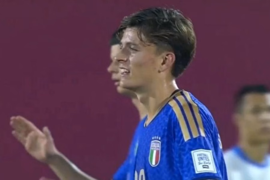 Federico Steffanoni, centrocampista Italia U17