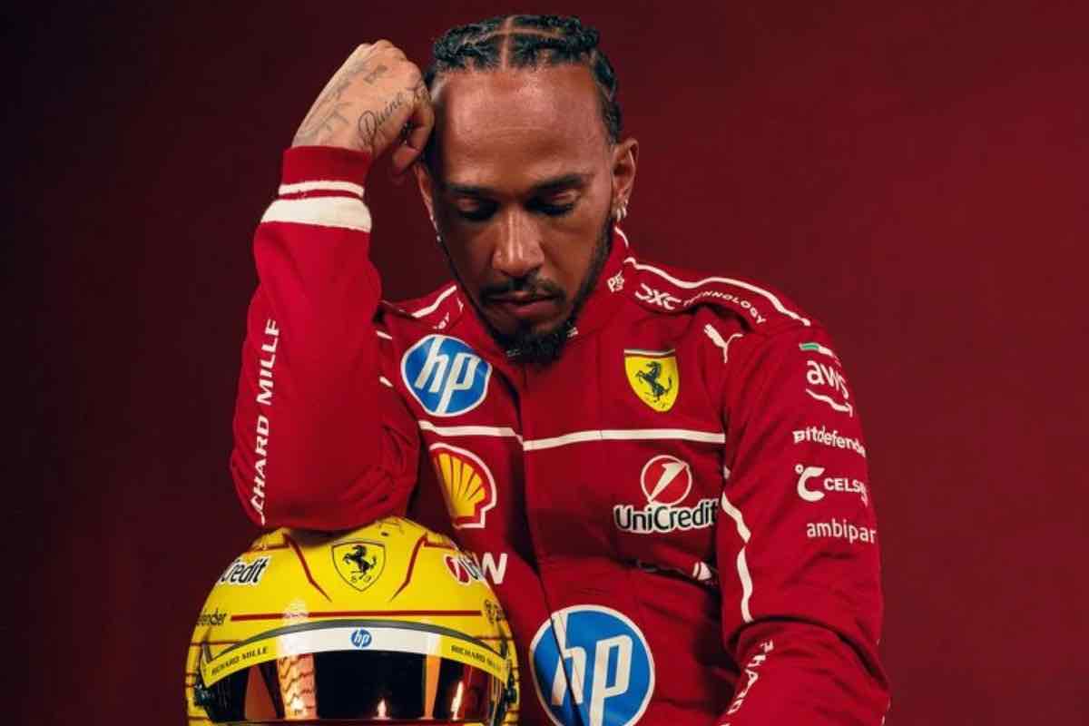 Lewis Hamilton Ferrari