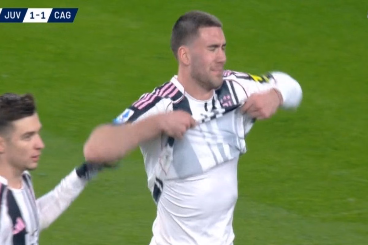 Juventus, infortunio per Vlahovic