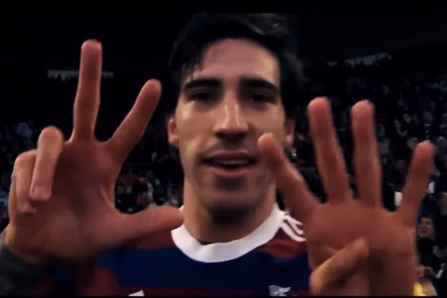 Sandro Tonali, centrocampista del Newcastle