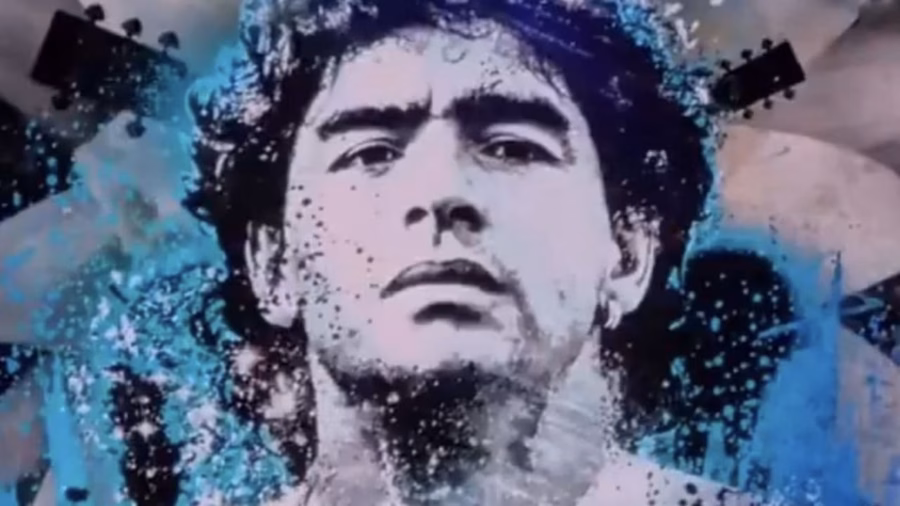 L’omaggio degli Oasis a Maradona
