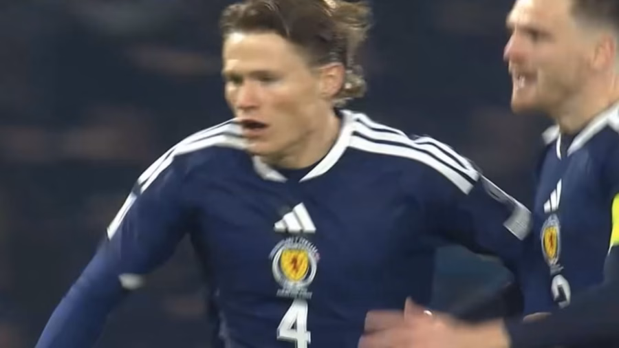 Scott McTominay, centrocampista del Napoli e della Scozia