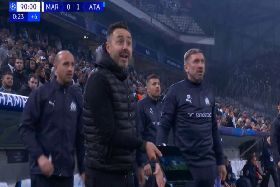 Roberto De Zerbi, allenatore del Marsiglia