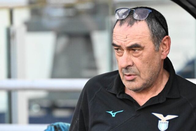 Maurizio Sarri, allenatore Lazio