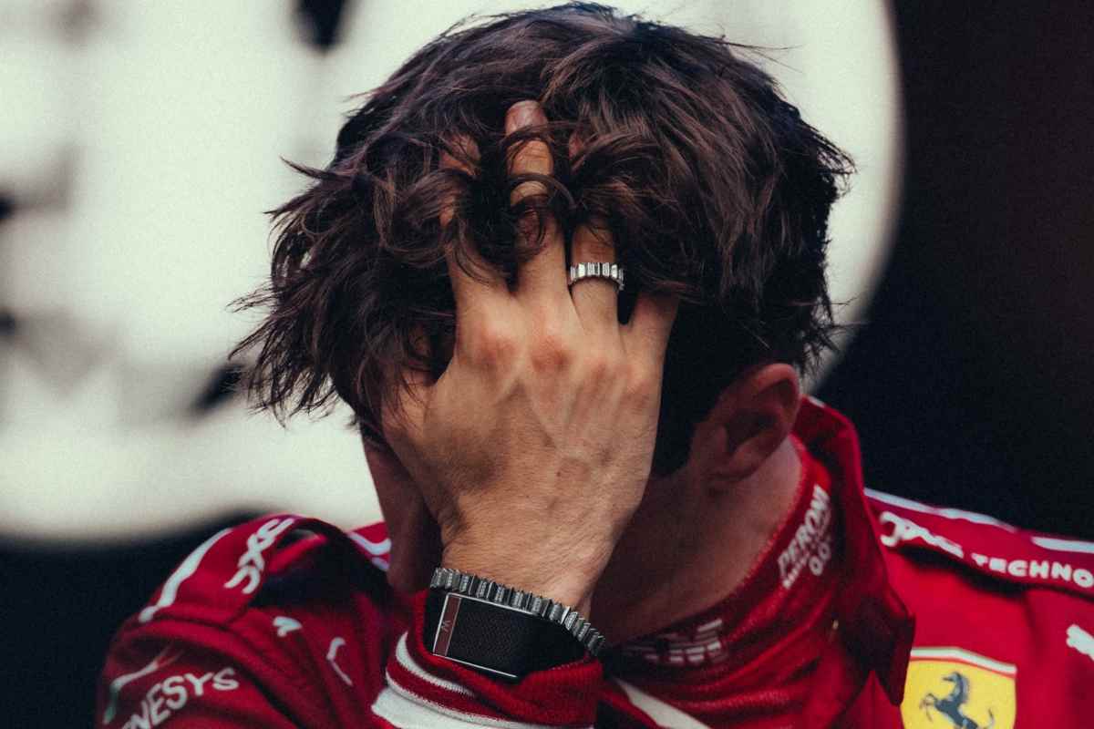 leclerc addio ferrari