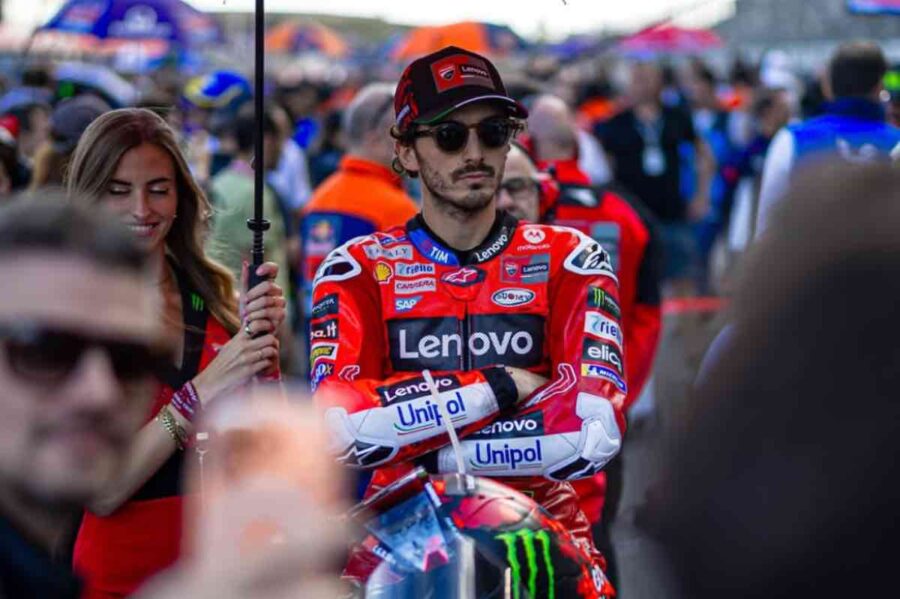 Bagnaia tradito Ducati