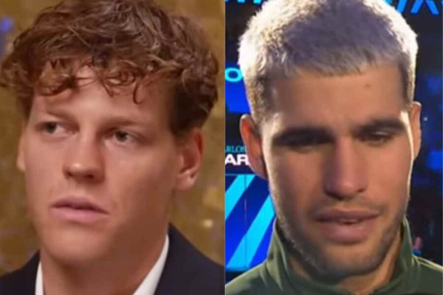 Jannik Sinner e Carlos Alcaraz