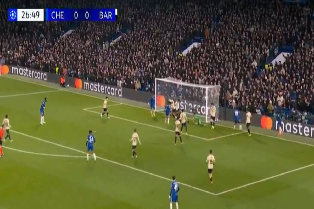 barcelona-Chelsea, autogol Koundé