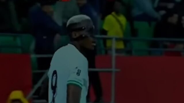 Victor Osimhen simbolo della Nazionale della Nigeria
