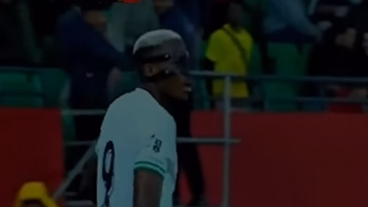 Victor Osimhen simbolo della Nazionale della Nigeria