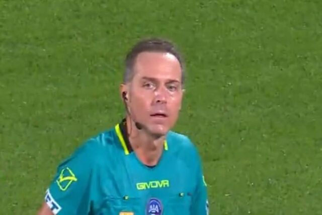 Luca Pairetto, arbitro Lazio-Cremonese