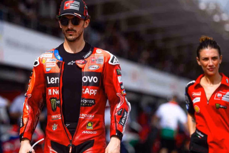 Pecco Bagnaia preoccupatissimo