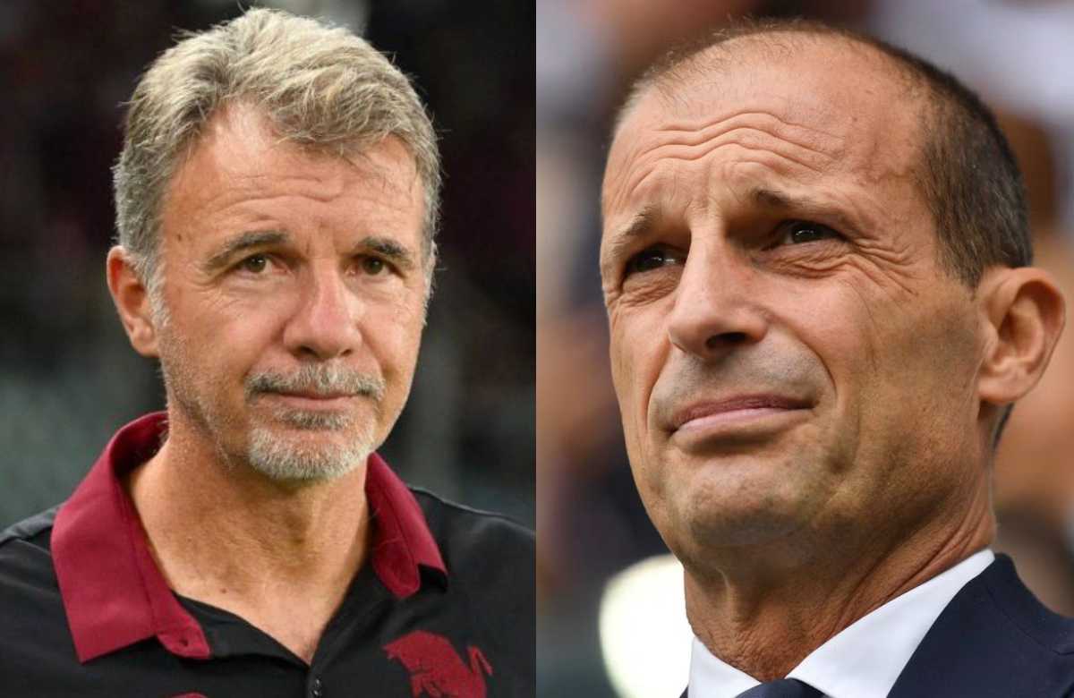 Marco Baroni (Torino) e Massimiliano Allegri (Milan)