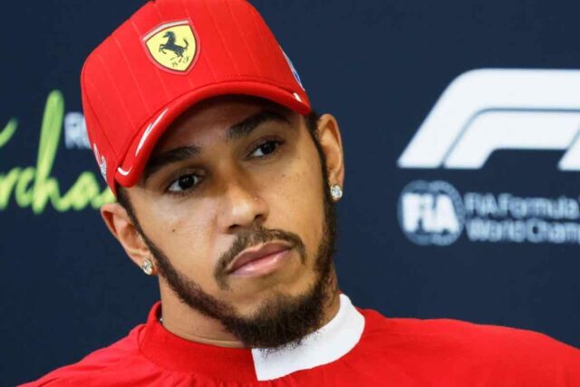 Lewis Hamilton guaio
