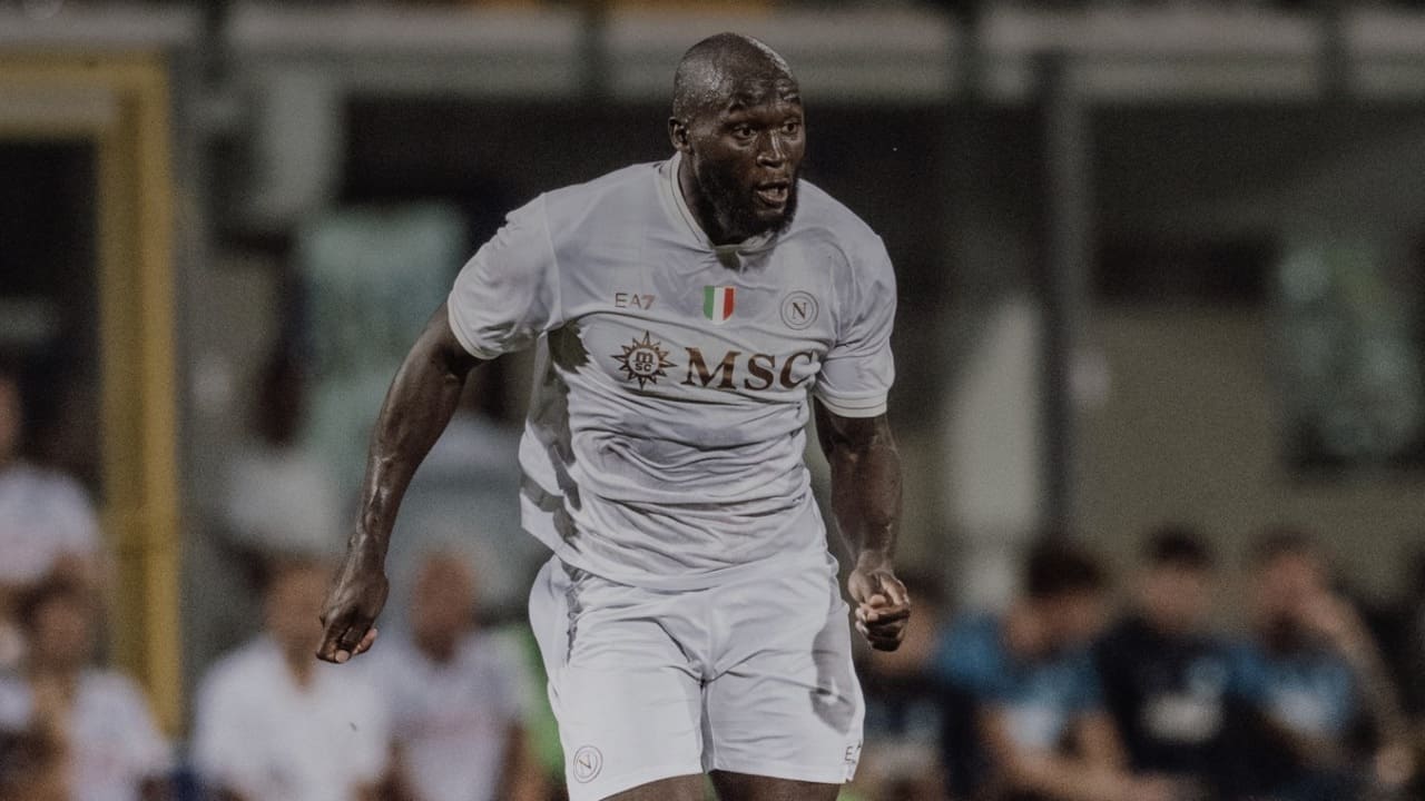 Romelu Lukaku, attaccante del Napoli