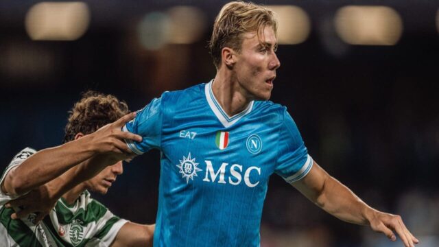 Rasmus Hojlund, attaccante del Napoli