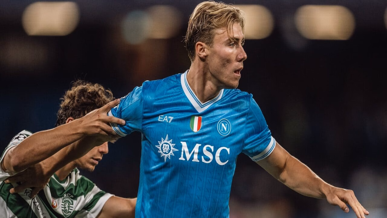 Rasmus Hojlund, attaccante del Napoli