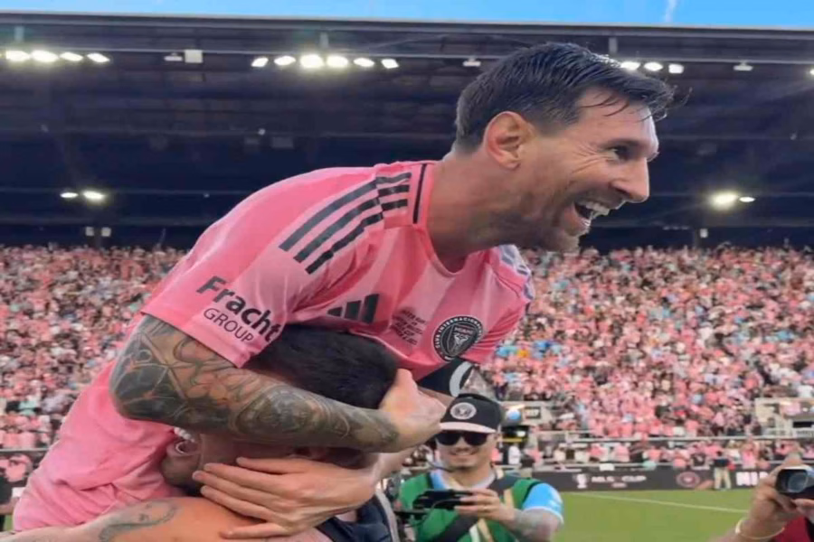 Lionel Messi trionfa con l'Inter Miami