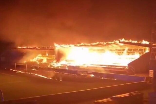 Lo stadio dell'Haka, squadra storica della Finlandia