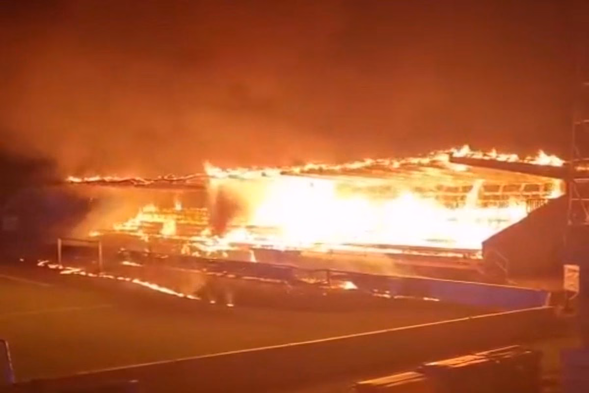 Lo stadio dell'Haka, squadra storica della Finlandia