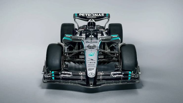 Nuova monoposto Mercedes