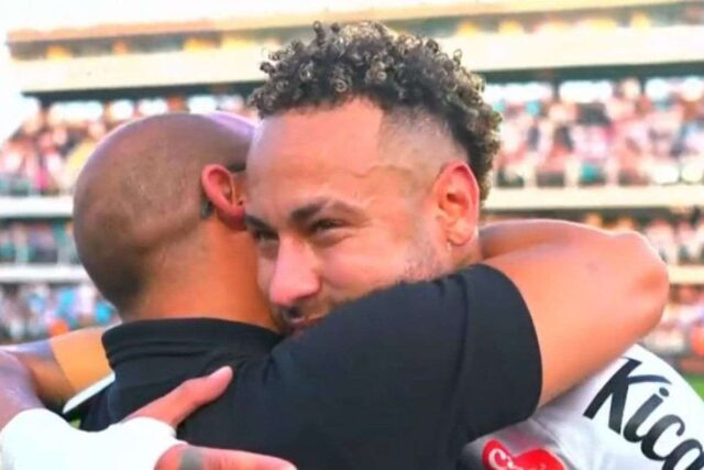 Neymar, attaccante Santos