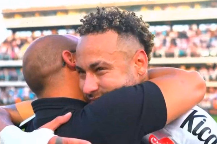 Neymar, attaccante Santos