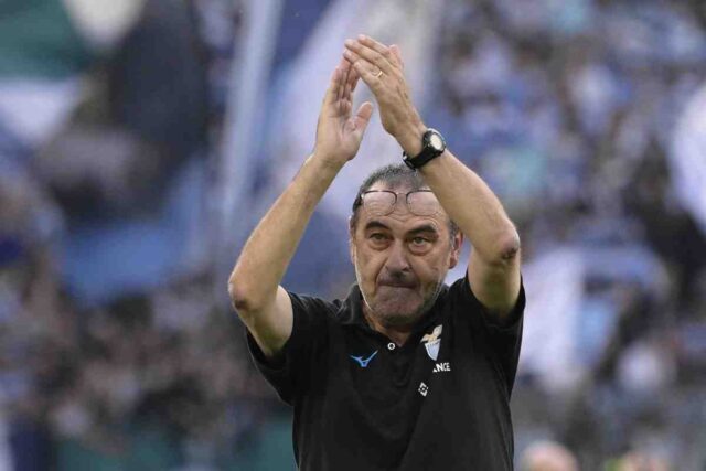 Maurizio Sarri, allenatore Lazio