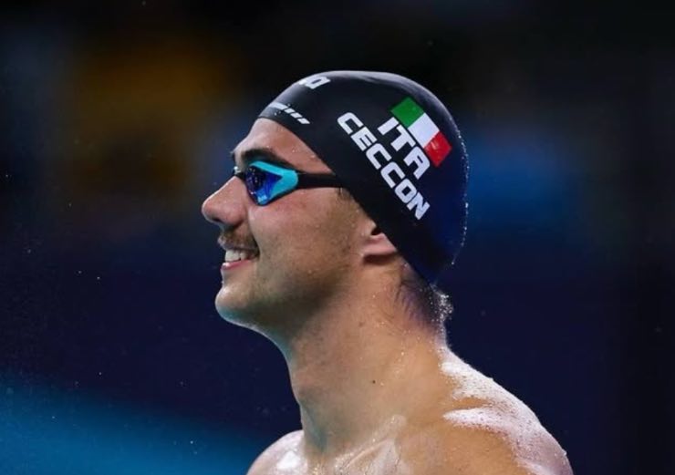 Ceccon nuoto squalifica