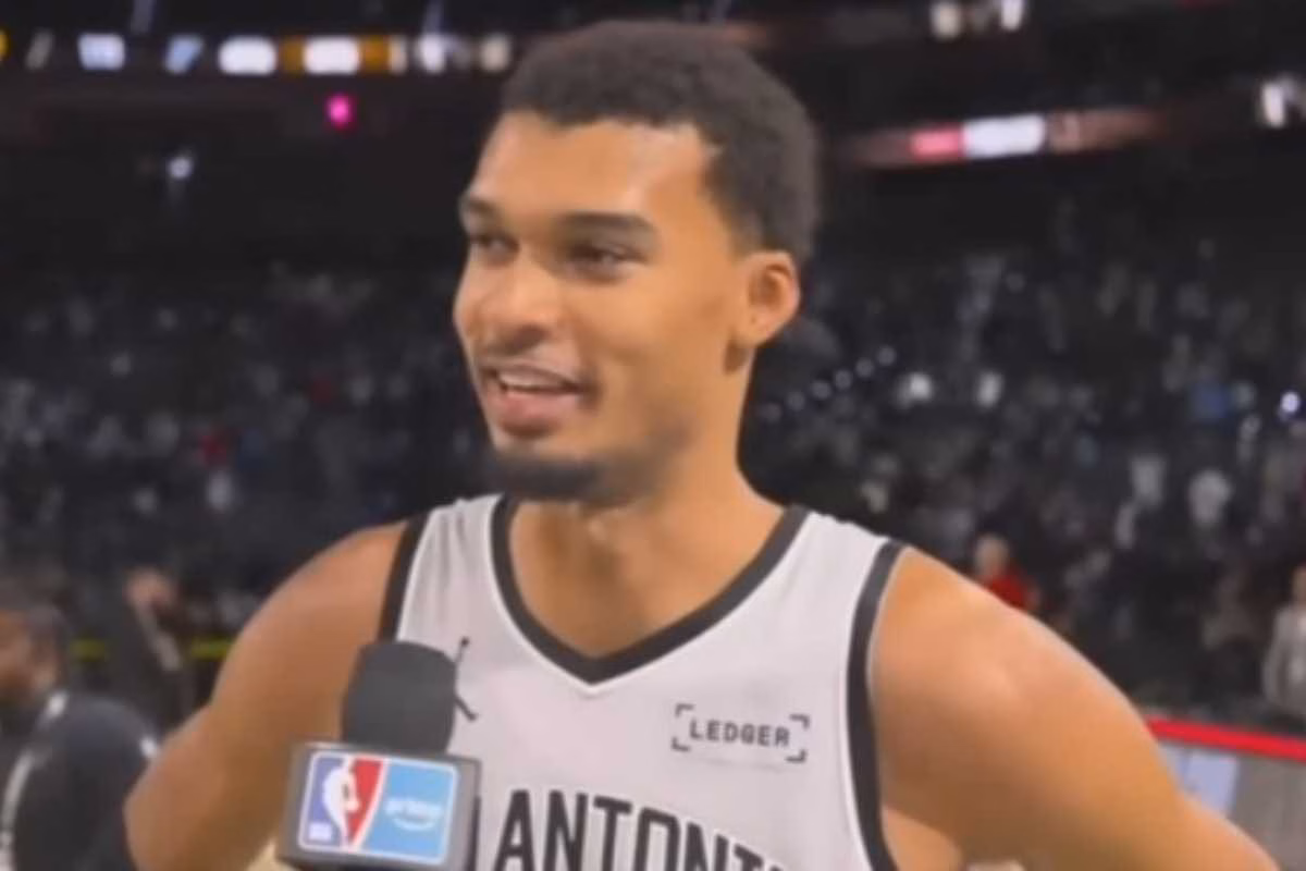 Victor Wembanyama intervistato