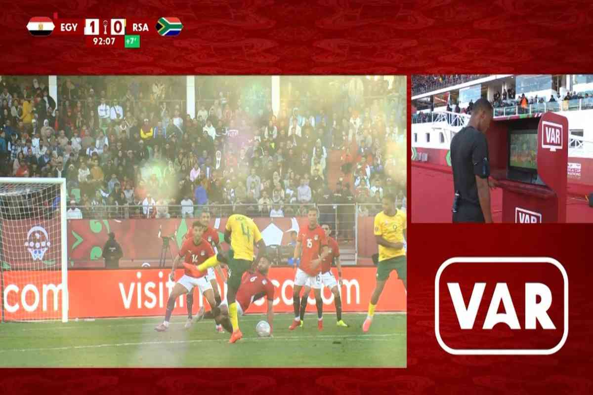 Coppa d'Africa, caos VAR in Egitto-Sudafrica