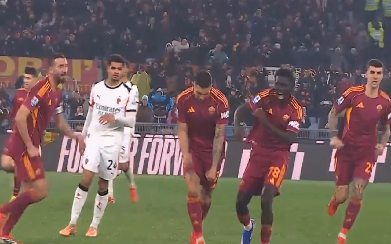 Pellegrini risponde a De Winter: Roma-Milan finisce 1-1