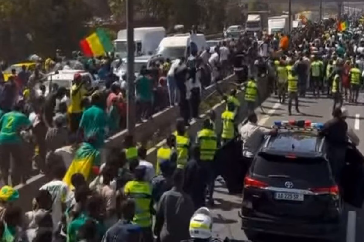 La festa a Dakar per la vittoria della Coppa d’Africa