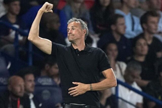 Luis Enrique, allenatore PSG