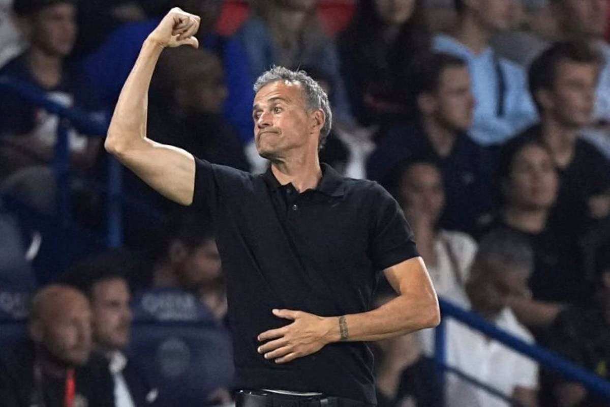 Luis Enrique, allenatore PSG