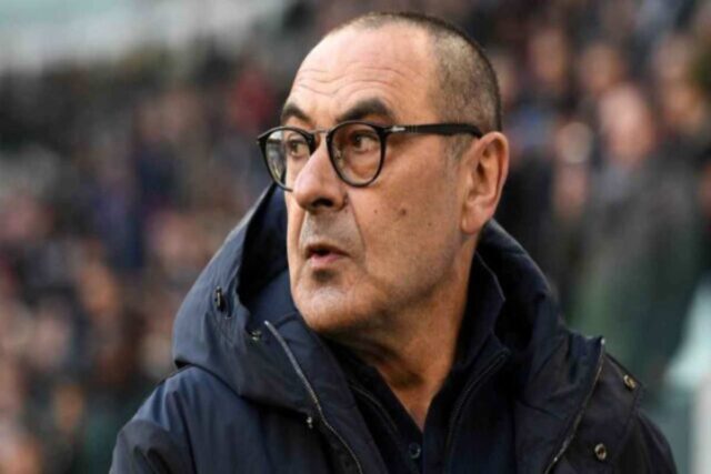 Maurizio Sarri, allenatore della Lazio