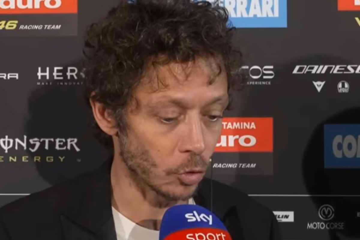 Valentino Rossi intervistato